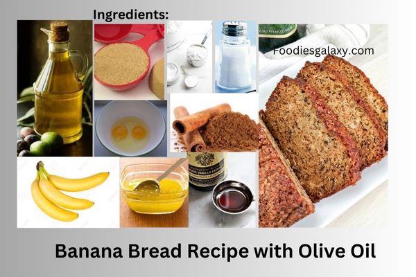 Banana Bread Recipe with Olive Oil