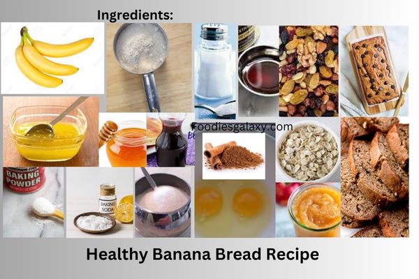 Healthy Banana Bread Recipe
