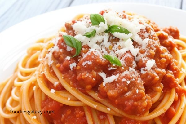  Spaghetti Bolognese pasta recipe