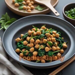 Chickpea and Spinach Stir-Fry