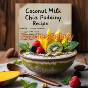 Coconut Milk Chia Pudding