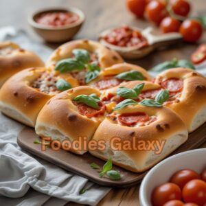 Stuffed Pizza Buns 