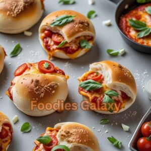 Stuffed Pizza Buns 