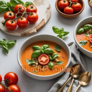 Creamy Vegan Tomato Basil Soup