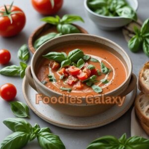 Creamy Vegan Tomato Basil Soup