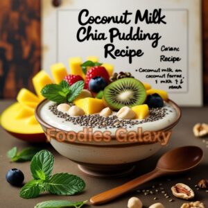 Coconut Milk Chia Pudding