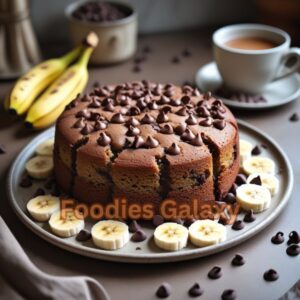 Choco Chips Banana Cake