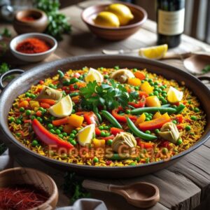 Vegetable Paella 