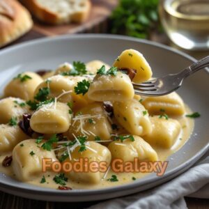 Black Garlic & Parmesan Gnocchi