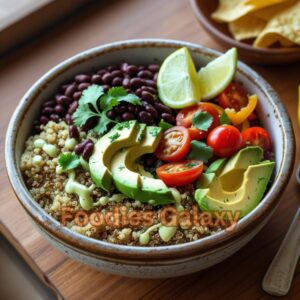 Black Bean-Quinoa Bowl