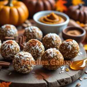 Pumpkin Spice Energy Balls