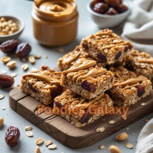 Peanut Butter & Date Granola Bars