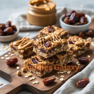 Peanut Butter & Date Granola Bars