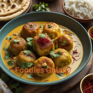 Saffron Paneer Kofta 