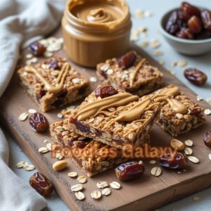 Peanut Butter & Date Granola Bars