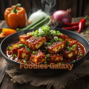 Spicy Paneer Chilli