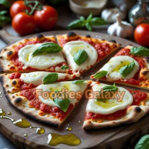 Easy Italian Margherita Flatbread Pizza