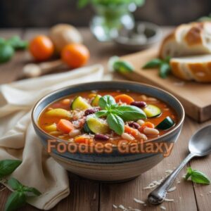 V8 Minestrone Soup