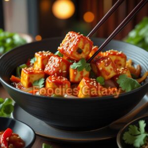 Spicy Schezwan Paneer