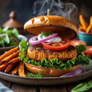 Crispy Chickpea Burger