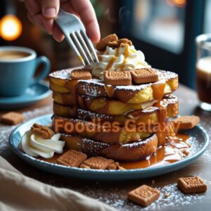 Crispy Speculoos French Toast