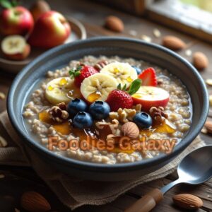 Oatmeal with Fruits & Nuts