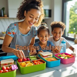 Easy Kid-Friendly Vegetarian Lunch Box