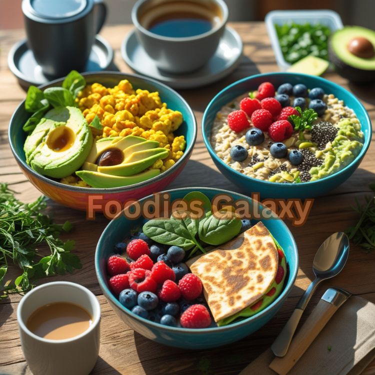 Easy 3-Day Vegetarian Breakfast Meal Prep