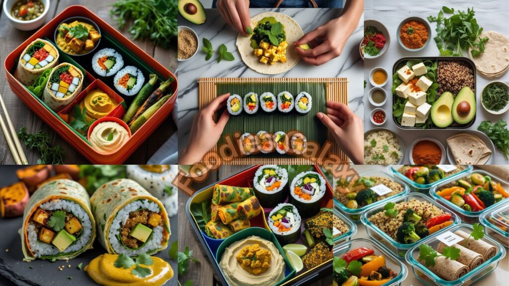 Easy Vegetarian Bento Box Ideas Indian-Western Fusion Lunch