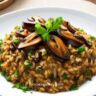  Savoring Vegetarian Mushroom Risotto: A Wholesome Delight