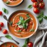 Creamy Vegan Tomato Basil Soup