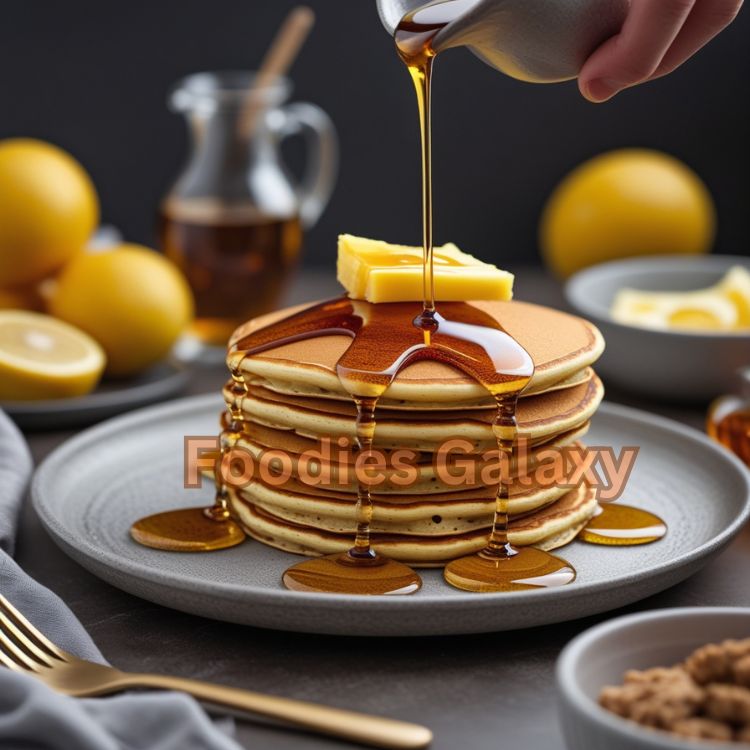 Pancakes with Maple Syrup