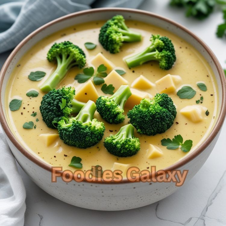 Vegan Broccoli Cheese Soup