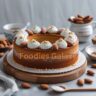 Eggless Almond Cake