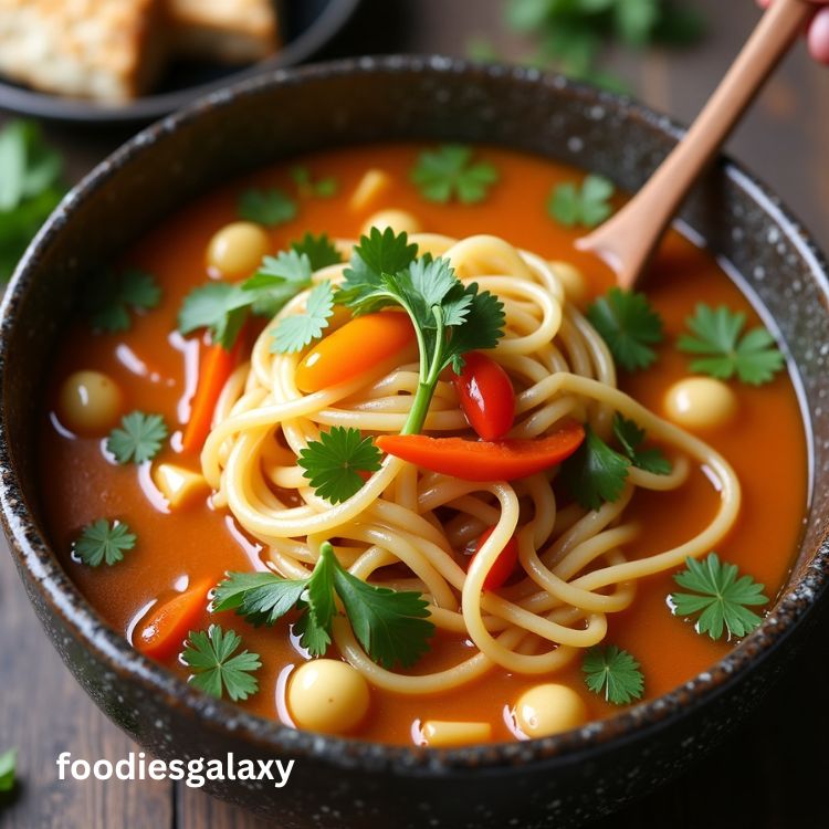 Vegetable Noodle Soup