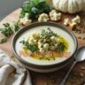 Creamy Cauliflower Soup with Herbs