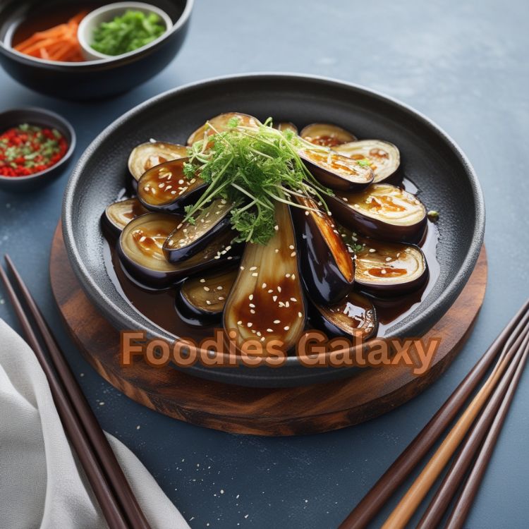 Japanese Miso Glazed Eggplant (Nasu Dengaku)