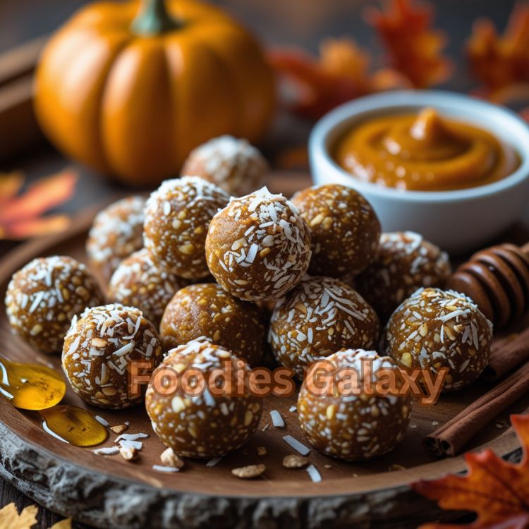 Pumpkin Spice Energy Balls