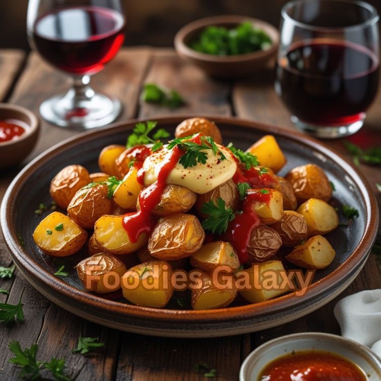 Crispy Spanish Patatas Bravas