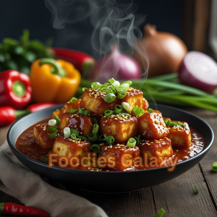 Spicy Paneer Chilli