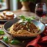 Walnut-Lentil Bolognese