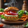 Crispy Chickpea Burger