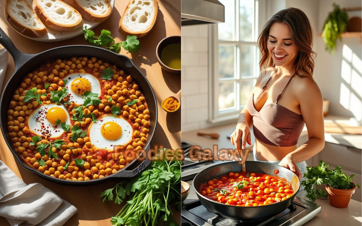 Easy Vegan Chickpea Shakshuka